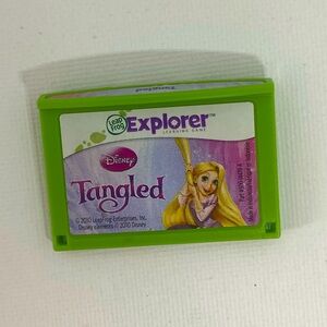 Leapfrog Explorer Pad Learning Game Disney Tangled Rapunzel L09